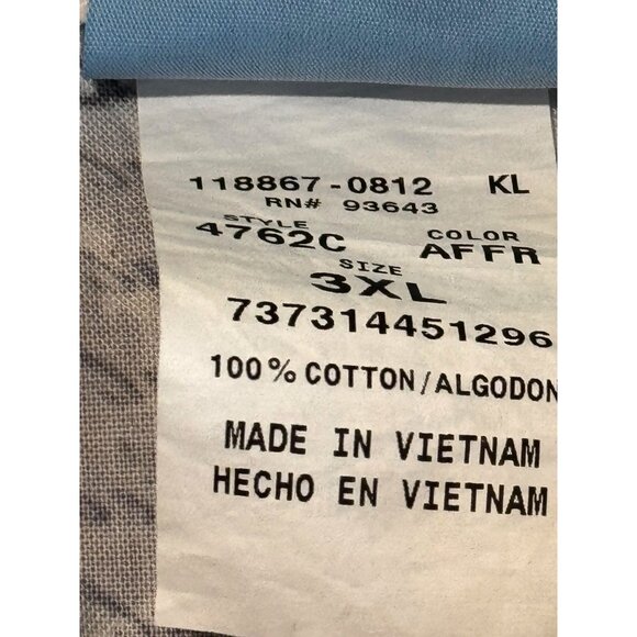 Butterfly & Floral Pattern Womens Scrub Top 3XL By Scrub H.Q. 100% Cotton - Picture 3 of 8